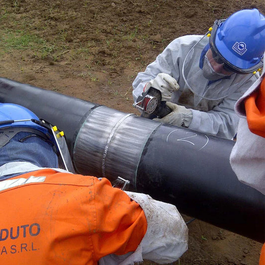 Bristle Blaster® Cepillo, acero, rojo 23 mm.