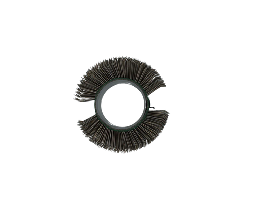 Decapower® Cepillo, Acero,Verde, Cerdas anguladas, 23 mm