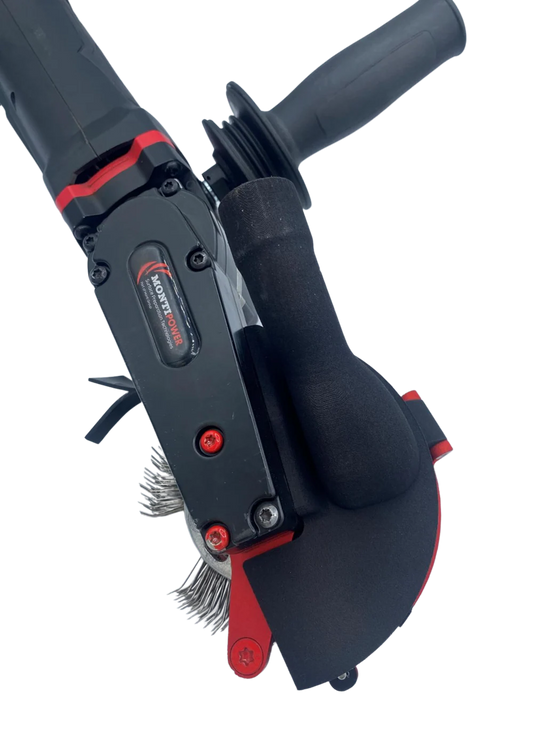 Guarda Protectora con salida para succión de aire. Bristle Blaster® Eléctrico