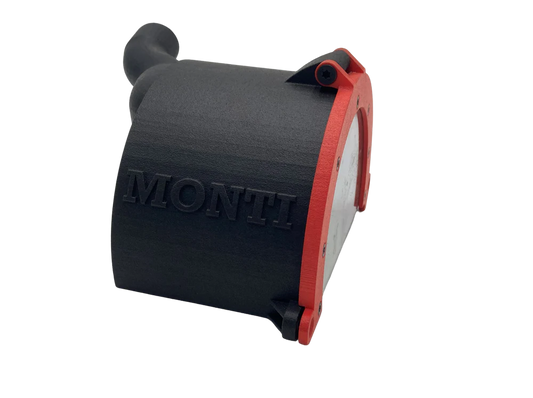 Guarda Protectora con salida para succión de aire. Bristle Blaster® Eléctrico Doble