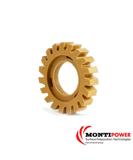 Rueda Vinyl Zapper 15 mm amarilla