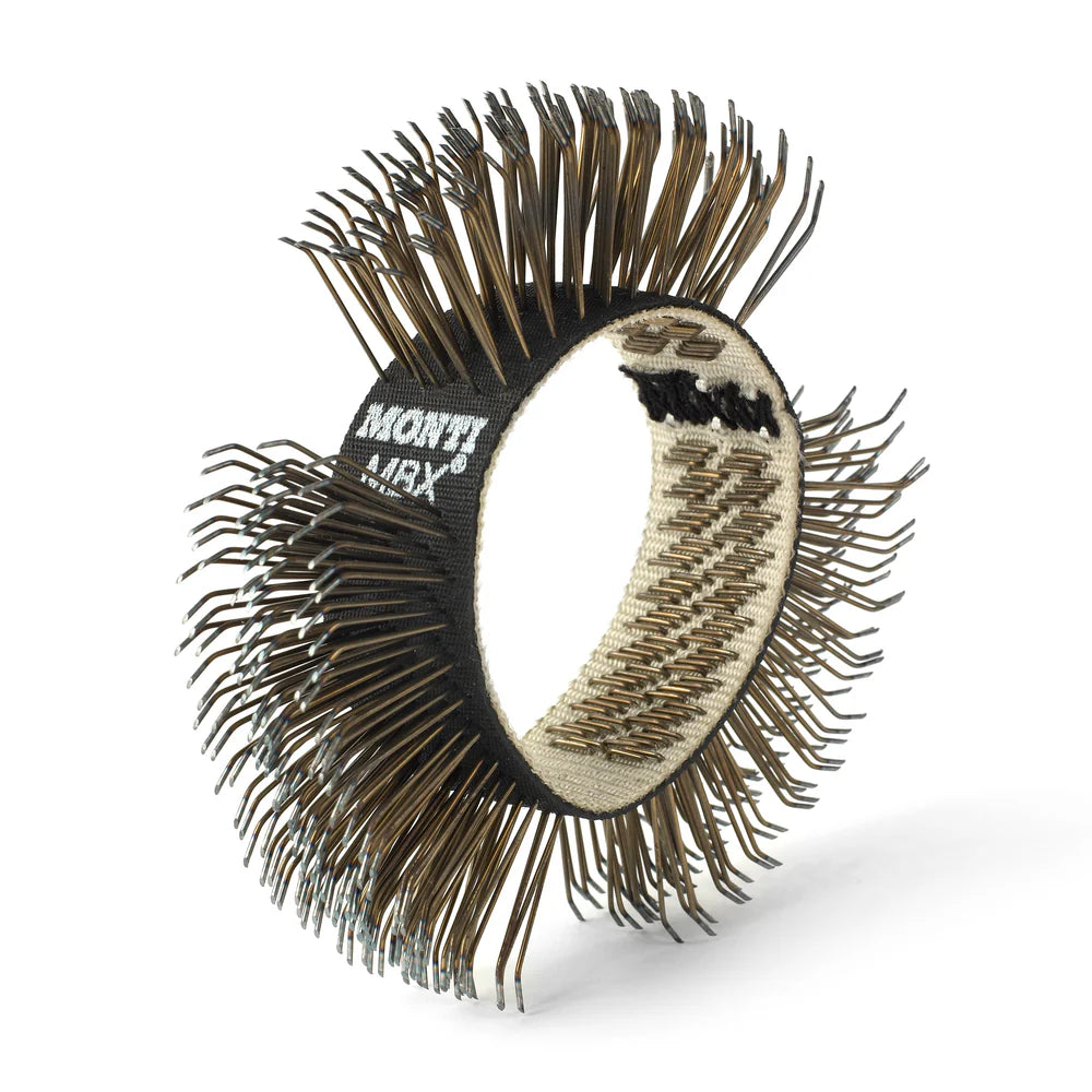 MBX® Cepillo , Acero, Grano Grueso, Negro, 23 mm