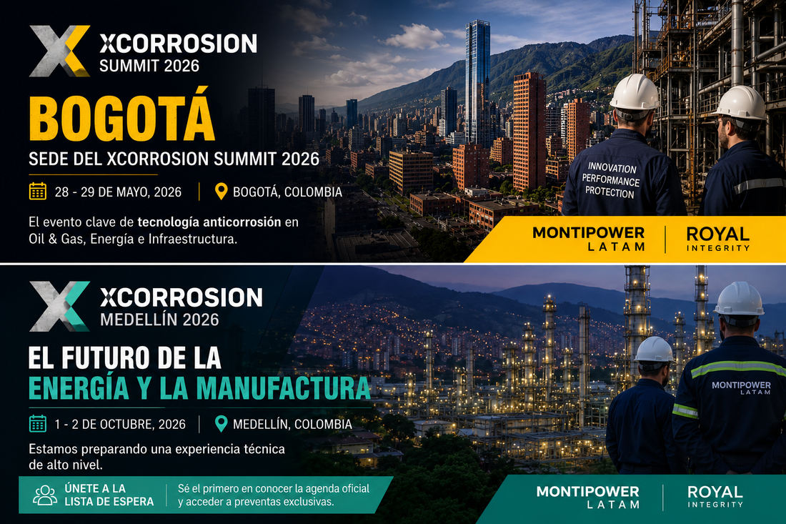 XCORROSION Medellín 2026 | El Futuro de la Energía y la Manufactura