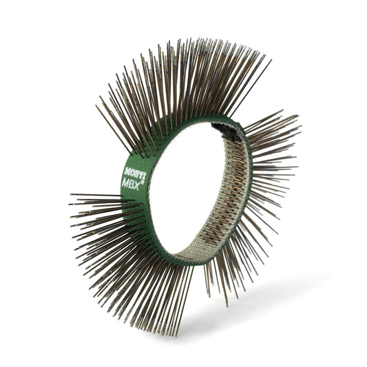 MBX® Cepillo , Acero, Fino, Verde, 11 mm