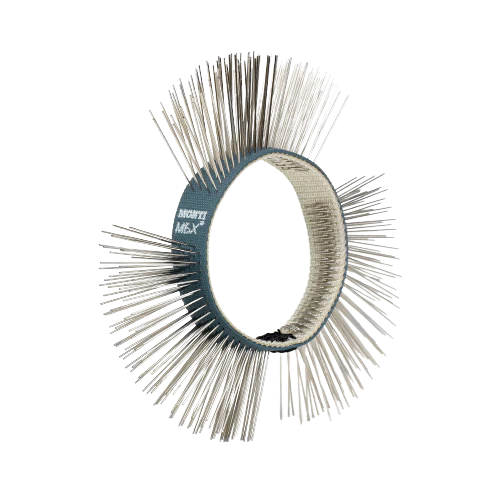 MBX® Cepillo , Acero Inoxidable, Grano Fino, Azul, 11 mm
